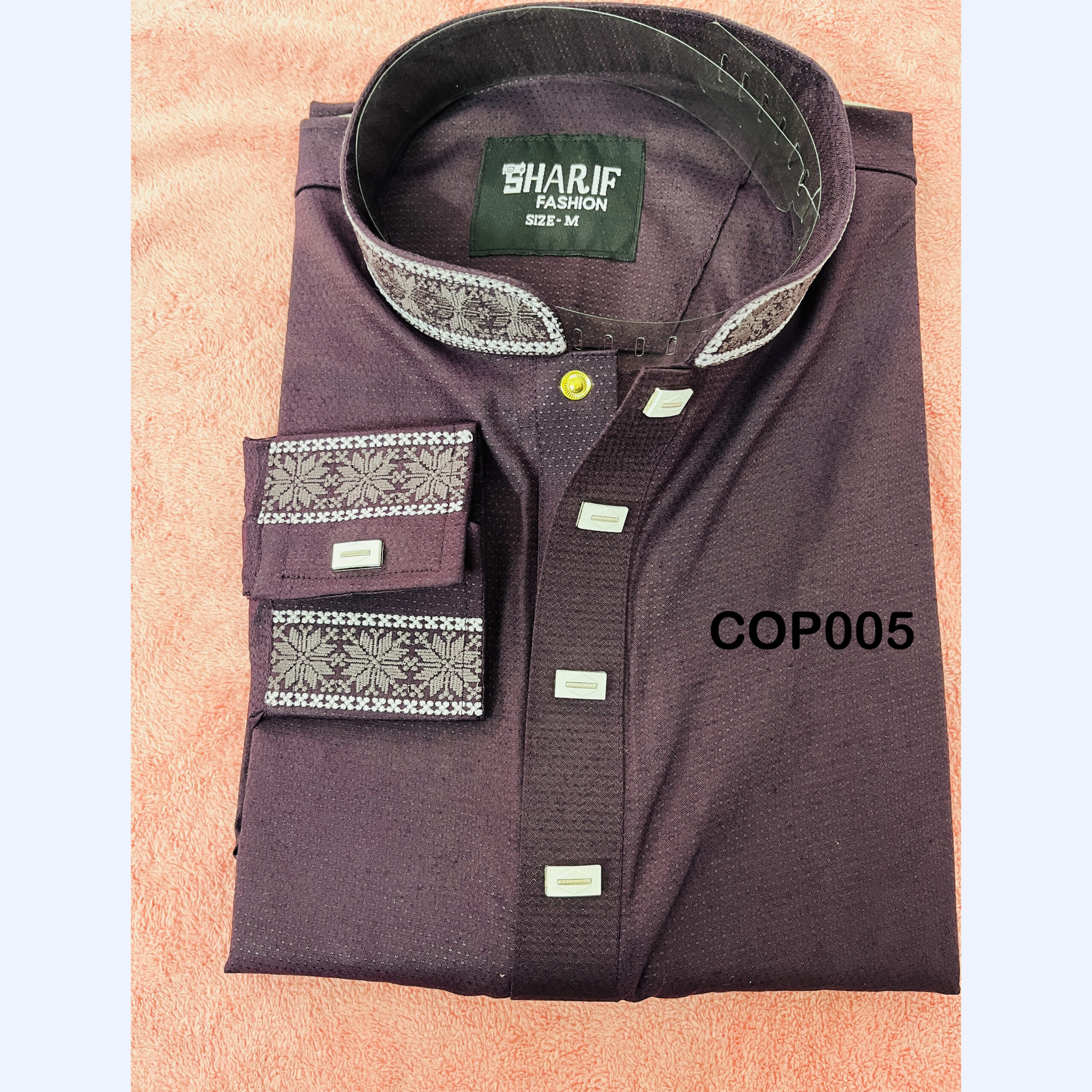 কপ হাতা সফট কটন ফেব্রিক - Image 5